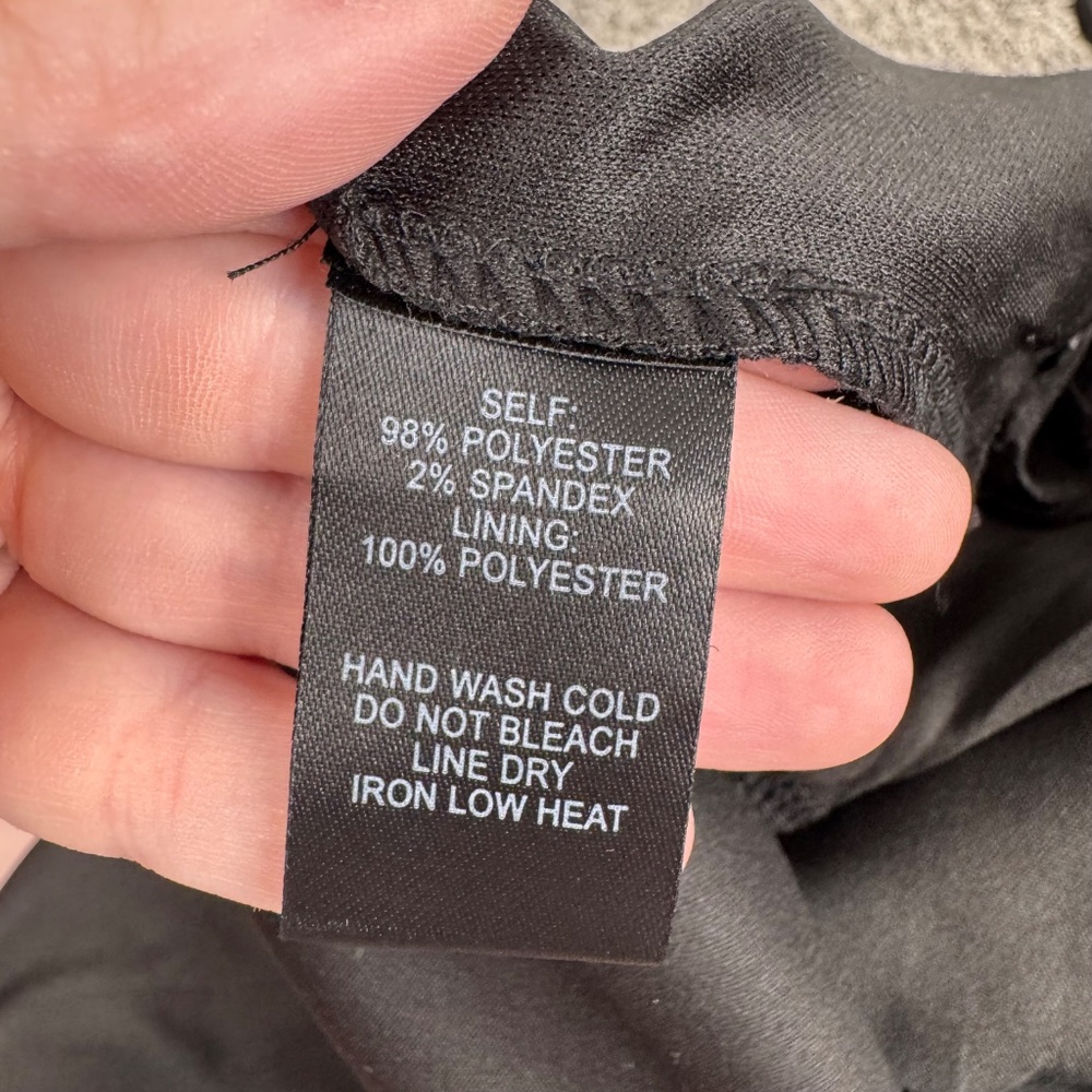 Lulus Cocktail Power Black Floral Embossed Satin Mini Dress - Picture 9 of 10